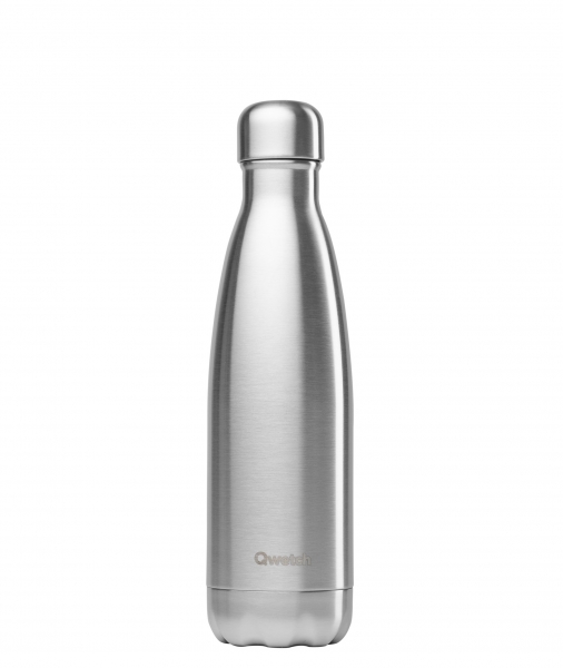 Qwetch Thermosflasche "Edelstahl" (500ml)
